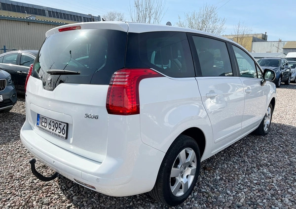 Peugeot 5008 cena 43900 przebieg: 181600, rok produkcji 2015 z Sanok małe 781